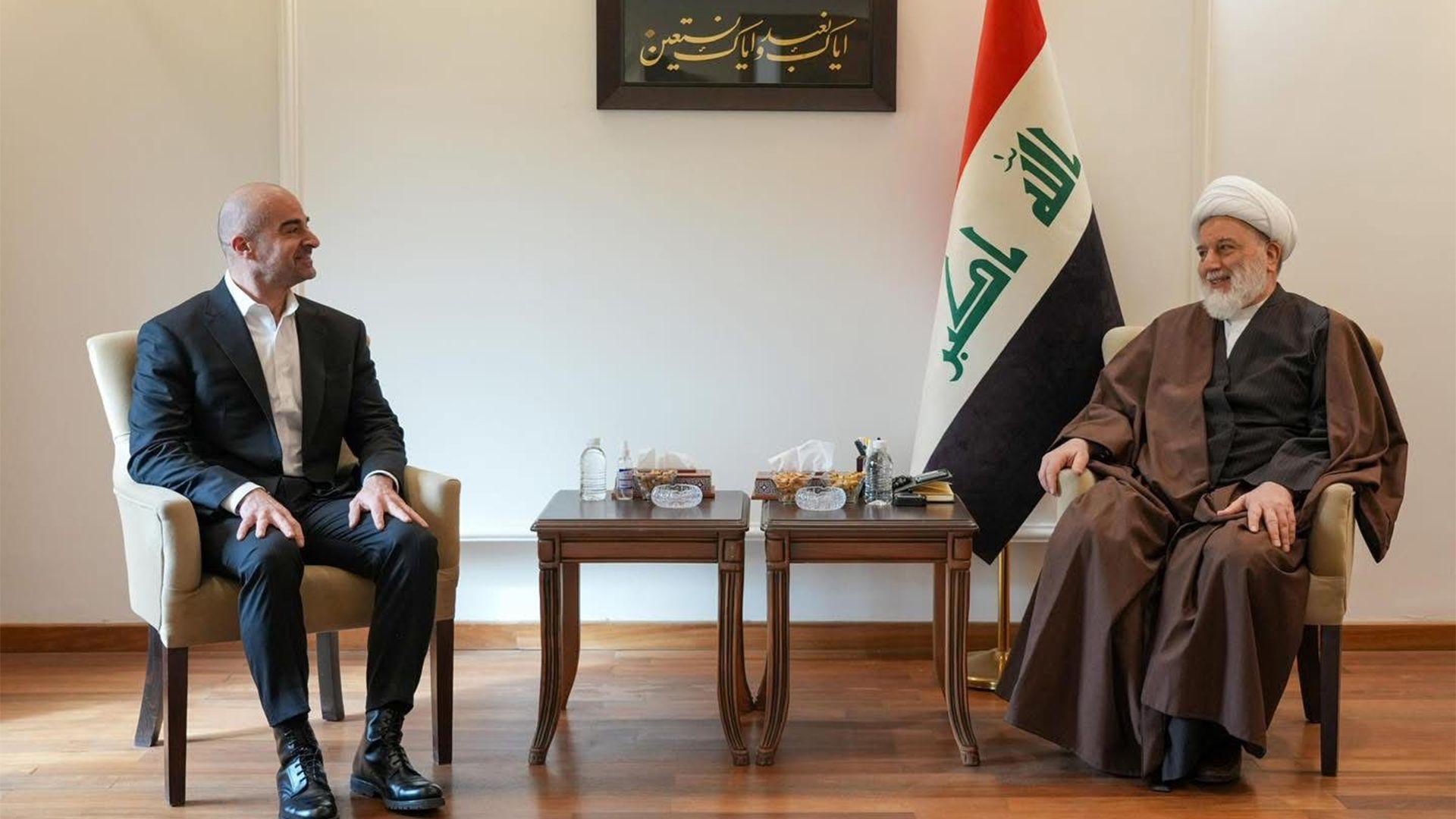 سەرۆکی یەکێتی و سەرۆکی ئەنجومەنی باڵای ئیسلامی لە عیراق کۆبوونەوە