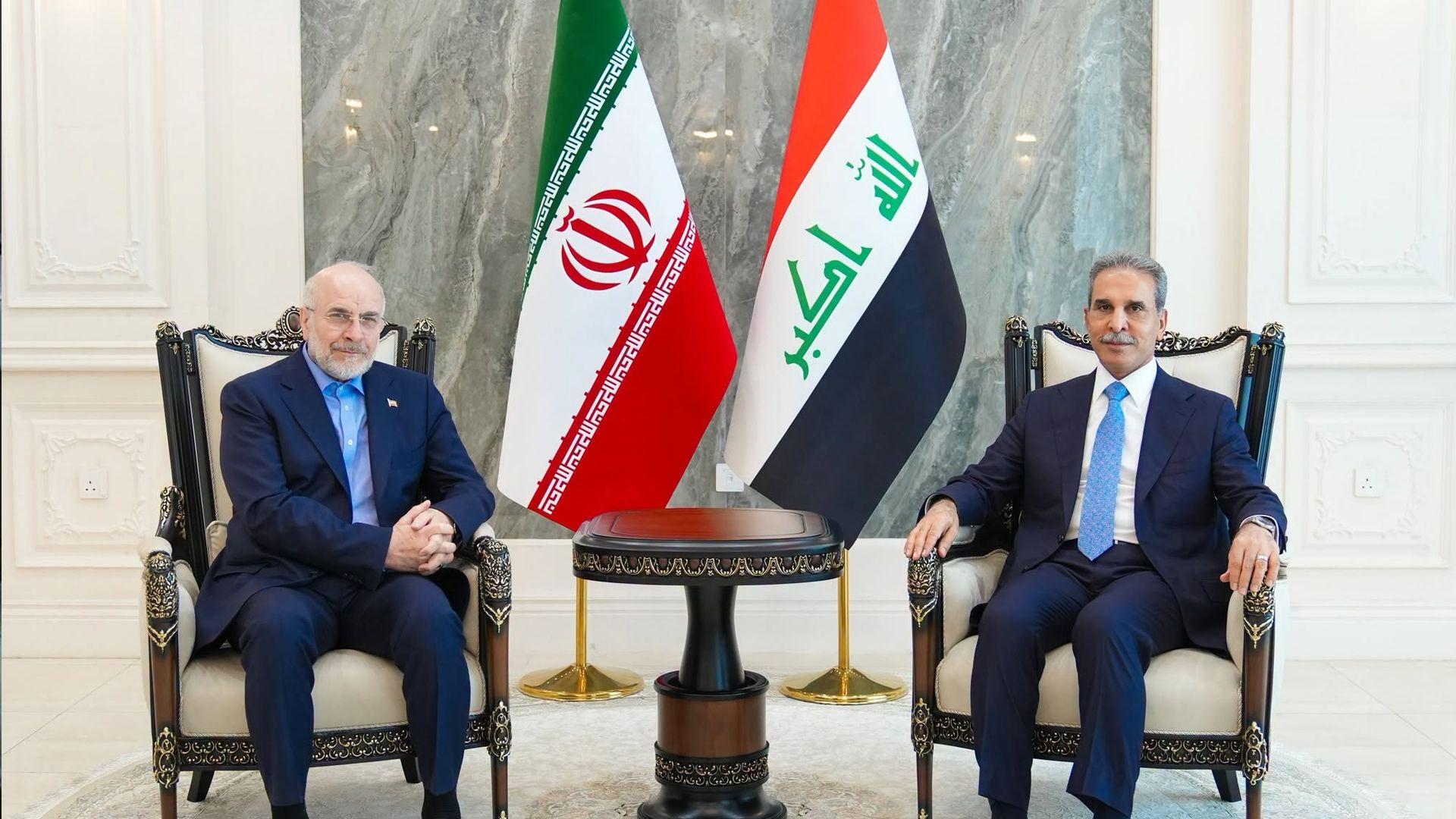 فایەق زێدان پێشوازیی لە محەمەد باقر قاڵیباف و وەفدی یاوەری كرد